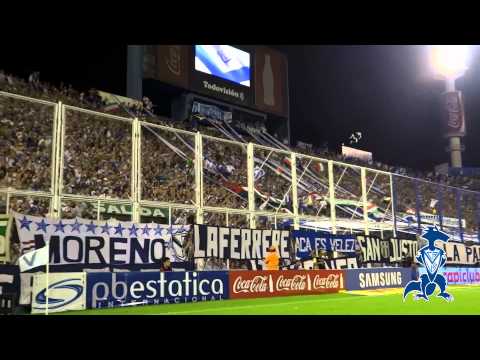 "HINCHADA HD | Velez 1 Vs River 1 | Transición 2014 | Fecha 15" Barra: La Pandilla de Liniers • Club: Vélez Sarsfield