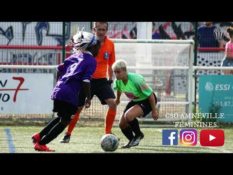 CSO AMNEVILLE FEMININES VS AC VILLERS SEMEUSE 6-1 - FÉMININES REGIONAL 1 GRAND EST- J3 -2020/2021