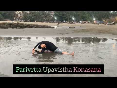 #Yoga practise #Parivrtta Upavistha Konasana #yoga teacher