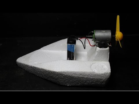 Diy Electric Boat At Home Video