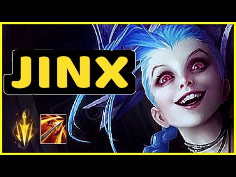 JINX VS SENNA ADC GAMEPLAY