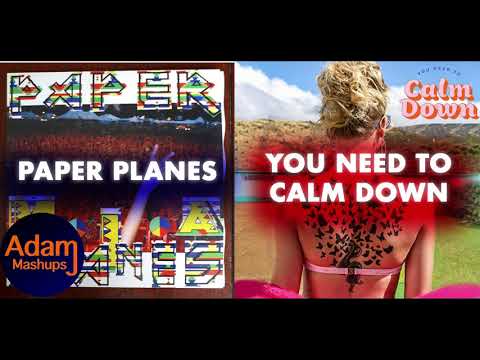 [Full Looped Mashup] You Need To Fly Paper Planes (Taylor Swift vs. m.i.a) concept by JACKSFILMS