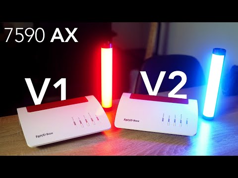 FRITZ!Box 7590 AX - Differences between the versions - 7590 AX v2 and v1