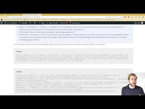 AI Voor Studenten - Literatuurlijst opmaken