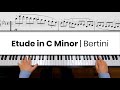 Etude in C Minor, Op. 29, No. 7 by Henri Bertini