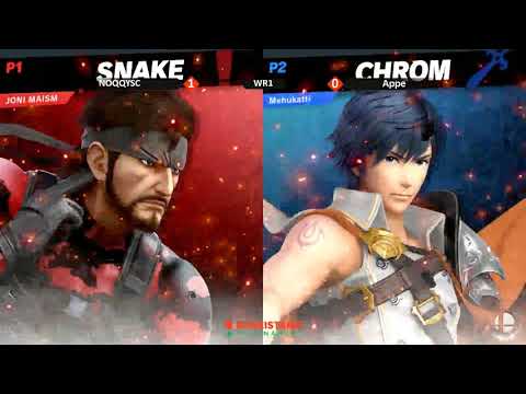 Koneistamo 18 - Ultimate Singles - Winners Round 1 - NOQQYSC(Chrom) vs Appe3(Ryu, Ridley)