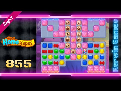 Homescapes Level 855 - Super Hard Level