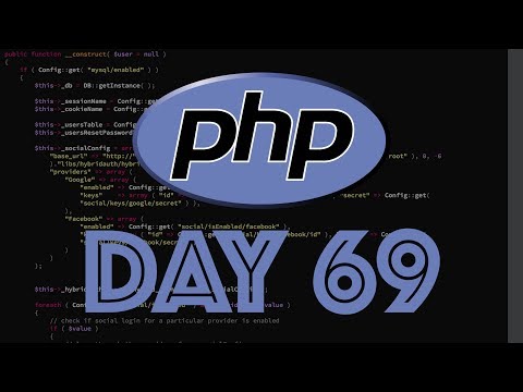 PHP Web Framework Day 1 Intro Overview