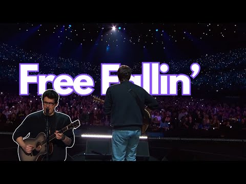 John Mayer "Free Fallin'" live at FireAid LA Benefit Concert