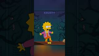 LISA SENTE MUITO MEDO #simpsons