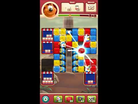 Toon Blast Level 2760 - NO BOOSTERS 🐻🐺🐱 | SKILLGAMING ✔️