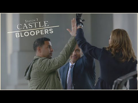 'Castle' Season 7 Bloopers [1080p HD/CC]