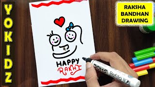 RAKSHA BANDHAN CARD EASY