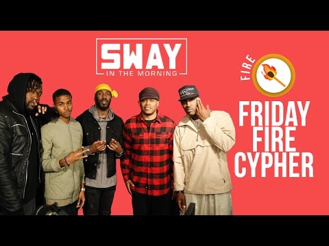 Friday Fire Cypher (Round Two): Daylyt, Dougie F, LG Rap Over Reazy Renegade Beats | Sway's Universe