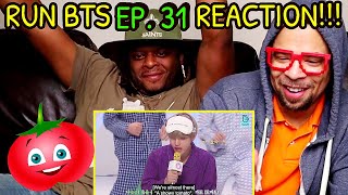 its RUN BTS EP 31 REACTION (THE ICONIC TOMATO SONG