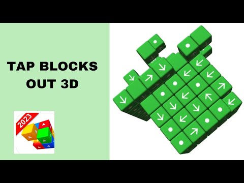 TAP BLOCKS OUT : 3D PUZZLE GAMEPLAY - YouTube