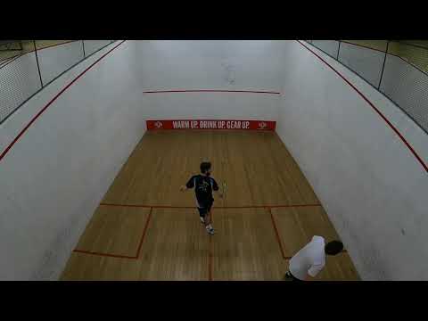 Sam Page vs Bruno Pavic (Part Match) Rd 8 2020 Spring Adelaide Squash Premier League