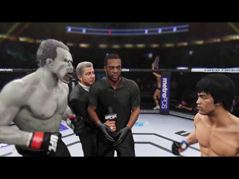 Leshy vs. Bruce Lee (EA sports UFC 2) - CPU vs. CPU