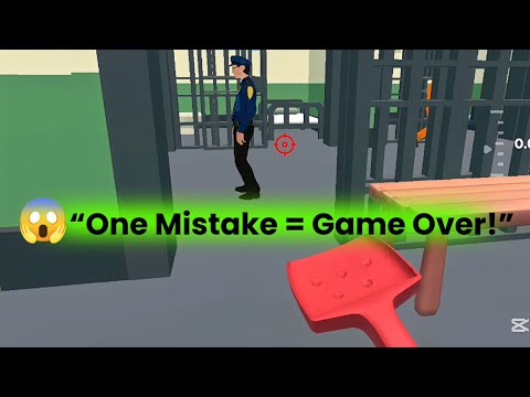 “Impossible Jail Escape Challenge – One Move = Game Over!”
