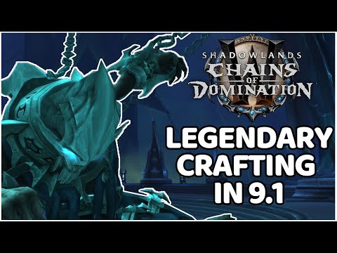 Crafting Legendaries In Patch 9.1 | NEW UPDATES! | Shadowlands Goldmaking