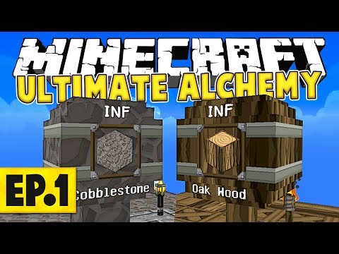Minecraft Ultimate Alchemy - A Different Kind Of SkyBlock! #1 [Modded SkyBlock]