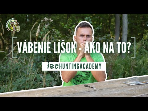 ? VŠE O VÁBENÍ LIŠEK - Mistr Evropy Jaroslav Mlynárik a jeho účinné rady! ??