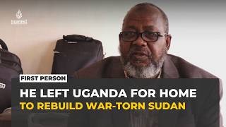 Sudanese engineer returns from Uganda to rebuild war-torn country