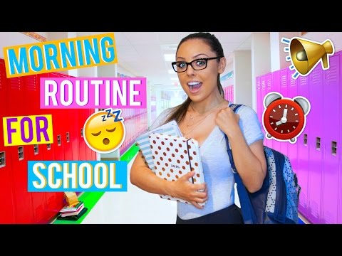 朝の日課は学校へ！｜クリスティアンベイル| クリスティ・アン・ベイル｜クリスティ・アン・ベイル (Morning Routine For School! | Kristi-Anne Beil)