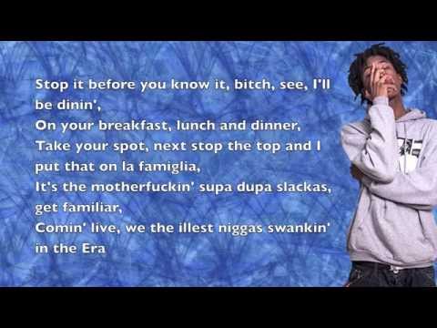 Pro Era - Pro Cakes 2 (Dyemond Lewis, NYCk Caution & Dirty Sanchez) - Lyrics