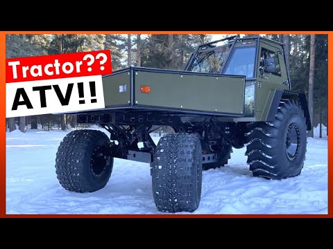 Lesnik Master - Tractor?? ATV On Another Level