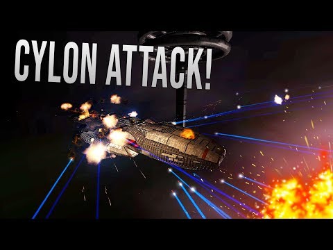 CYLON ATTACK!! - Battlestar Galactica: Fleet Commander