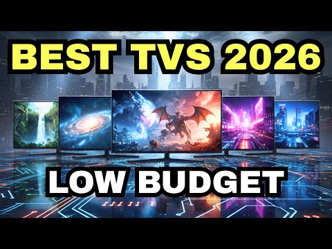 BEST TVS OF 2026: LOW BUDGET 4K SMART TVS FOR ANYONE / ENTRY-LEVEL OPTIONS