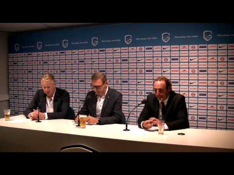 Persconferentie Genk - KVO 2-1