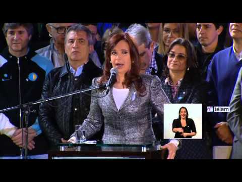 CFK: "Ya nadie vota para atrás"