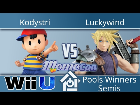 Momocon 2017 - Kodystri (Ness) vs Luckywind (Cloud) - Smash 4 Pools Winners Semis