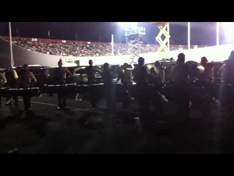 UMass Drumline 2011: You Can't Stop the Beat - In the Lot - UMass vs. URI