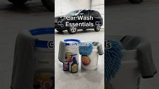 The ESSENTIAL Car Cleaning Kit and supplies you need for car washing at home! #D