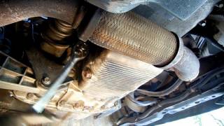 Suzuki Forenza third transmission fluid drain and fill
