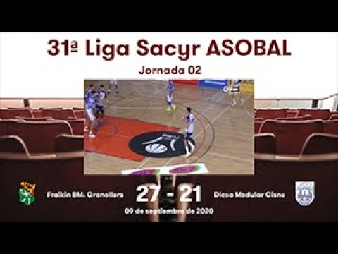 31ª Liga Sacyr ASOBAL J02: Fraikin BM. Granollers - Dicsa Modular Cisne
