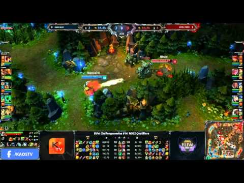 Ultra Vires vs Shen Ulti - Map 1 - EUW Challenger Series 16 Qualifiers