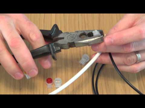How to use telephone jelly crimp connectors