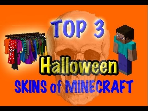 Minecraft Skins - Top 3 Halloween Skins of Minecraft