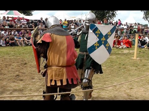 Grunwald. Turniej rycerski. Fragmenty walk