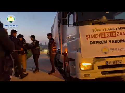 Deprem Bölgesine İlk Yardım Tırımız Yola Çıktı!