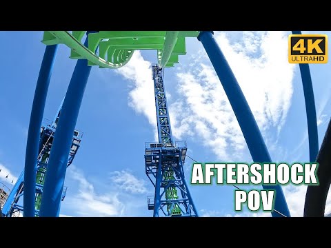 Front row point of view footage of Aftershock