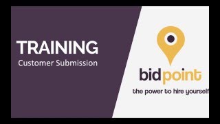 Bidpoint Training -customer submission-Energy Broker Consultant
