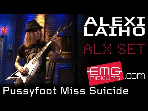 Alexi Laiho plays Pussyfoot Miss Suicide on EMGtv!