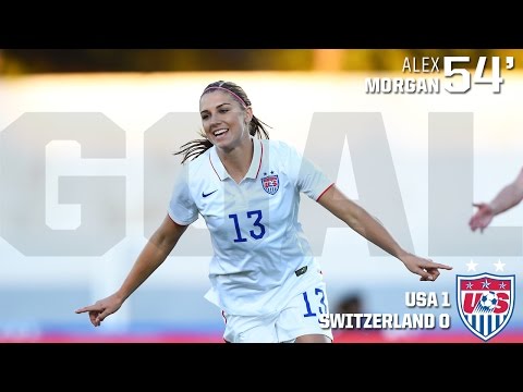 WNT vs. Switzerland: Alex Morgan Goal - March 6, 2015