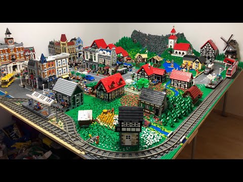Bau einer Lego Stadt Teil 34. - Zugstrecke [3]