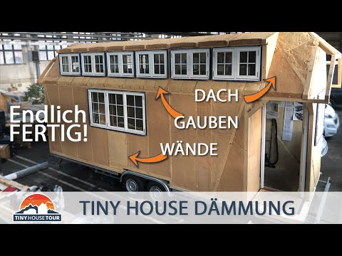 „DÄMMI“ an Bord ⚠️ – Das Tiny House ist komplett gedämmt | TINY HOUSE TOUR